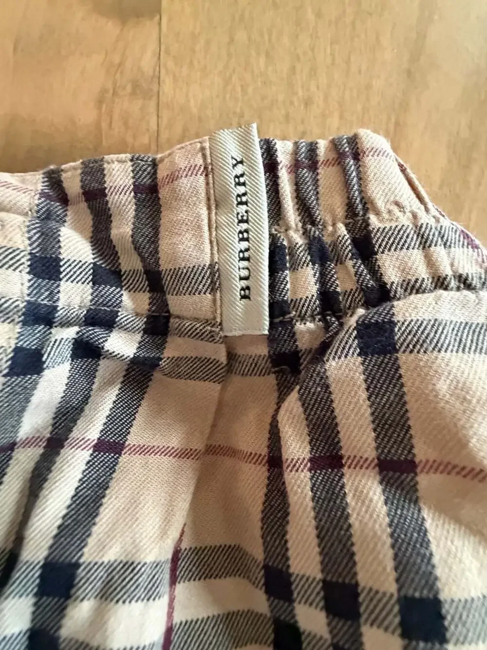 Burberry London Vintage Nova Check Cotton Boxer Shorts Medium